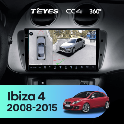 Штатная магнитола Teyes CC4 360 6/64 Seat Ibiza 6J (2008-2015)