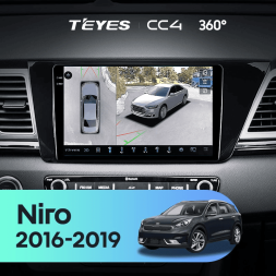 Штатная магнитола Teyes CC4 360 6/64 Kia Niro DE (2016-2019)