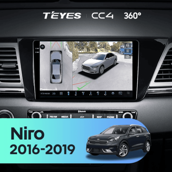 Штатная магнитола Teyes CC4 360 6/64 Kia Niro DE (2016-2019)