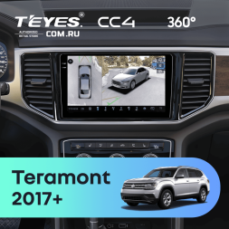Штатная магнитола Teyes CC4 360 6/64 Volkswagen Teramont 2017+