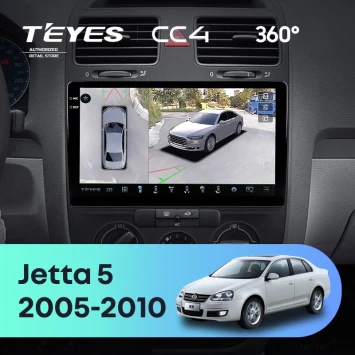Штатная магнитола Teyes CC4 360 6/64 Volkswagen Jetta 5 (2005-2010) F2