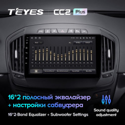 Штатная магнитола Teyes CC2 Plus 6/128 Opel Insignia (2013-2017) Тип-А