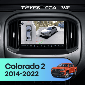Штатная магнитола Teyes CC4 360 8/128 Chevrolet Colorado 2 (2014-2022)