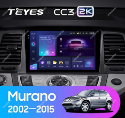 Штатная магнитола Teyes CC3 2K 4/32 Nissan Murano Z50 (2002-2015)