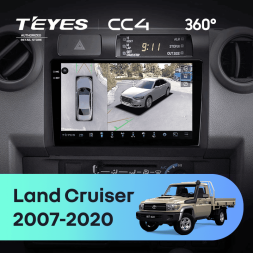 Штатная магнитола Teyes CC4 360 8/128 Toyota Land Cruiser 70 Series LC 79 (2007-2020)