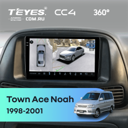 Штатная магнитола Teyes CC4 360 8/128 Toyota Town Ace Noah (1998-2001)