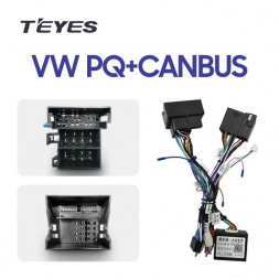 Проводка питания TEYES для Volkswagen/Skoda PQ + Canbus