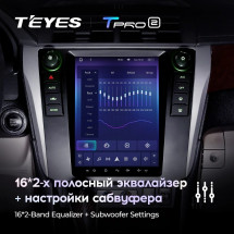 Штатная магнитола Tesla style Teyes TPRO 2 3/32 Toyota Camry 7 XV50 55 (2011-2017)