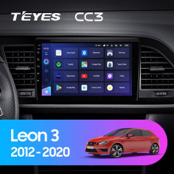 Штатная магнитола Teyes CC3 4/64 Seat Leon 3 (2012-2020)