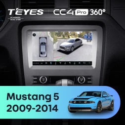 Штатная магнитола Teyes CC4 Pro 360 8/128 Ford Mustang 5 S-197 (2009-2014) F2