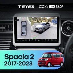Штатная магнитола Teyes CC4 Pro 360 8/128 Suzuki Spacia 2 (2017-2023)