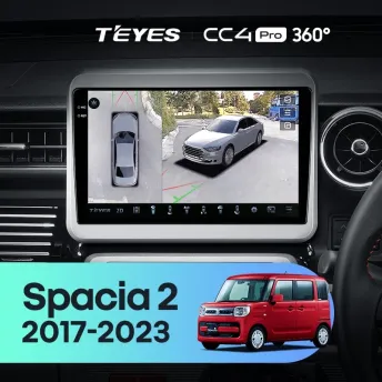 Штатная магнитола Teyes CC4 Pro 360 8/128 Suzuki Spacia 2 (2017-2023)
