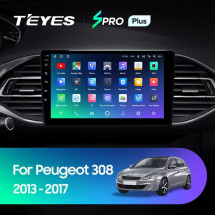 Штатная магнитола Teyes SPRO Plus 4/64 Peugeot 308 T9 308S (2013-2017)