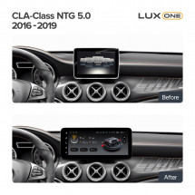 Штатная магнитола Teyes LUX ONE Mercedes-Benz CLA-Class C117 X117 (NTG 5.0) (2016-2019)