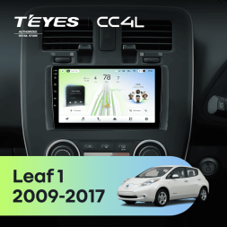 Штатная магнитола Teyes CC4L 6/64 с DTS Nissan Leaf 1 (2009-2017)