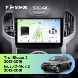 Штатная магнитола Teyes CC4L 6/64 с DTS Chevrolet TrailBlazer 2 (2012-2015)