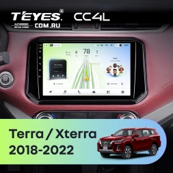 Штатная магнитола Teyes CC4L 4/64 Nissan X-Terra (2018-2022)