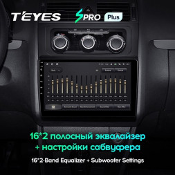 Штатная магнитола Teyes SPRO Plus 4/32 Volkswagen Touran 2 1T (2010-2015)