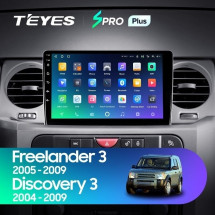 Штатная магнитола Teyes SPRO Plus 4/32 Land Rover Freelander 3 (2005-2009)