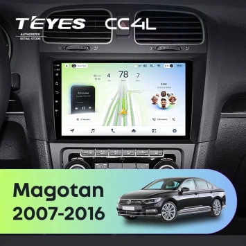 Штатная магнитола Teyes CC4L 6/64 с DTS Volkswagen Magotan (2007-2016)