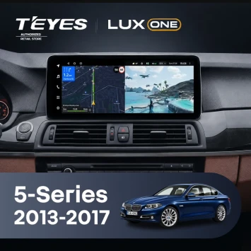 Штатная магнитола Teyes LUX ONE 4/64 BMW 5-Series F10 F11 (NBT) (2013-2017) Universal