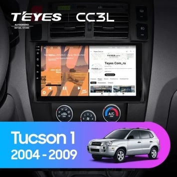 Штатная магнитола Teyes CC3L 4/64 Hyundai Tucson 1 (2004-2009) F2