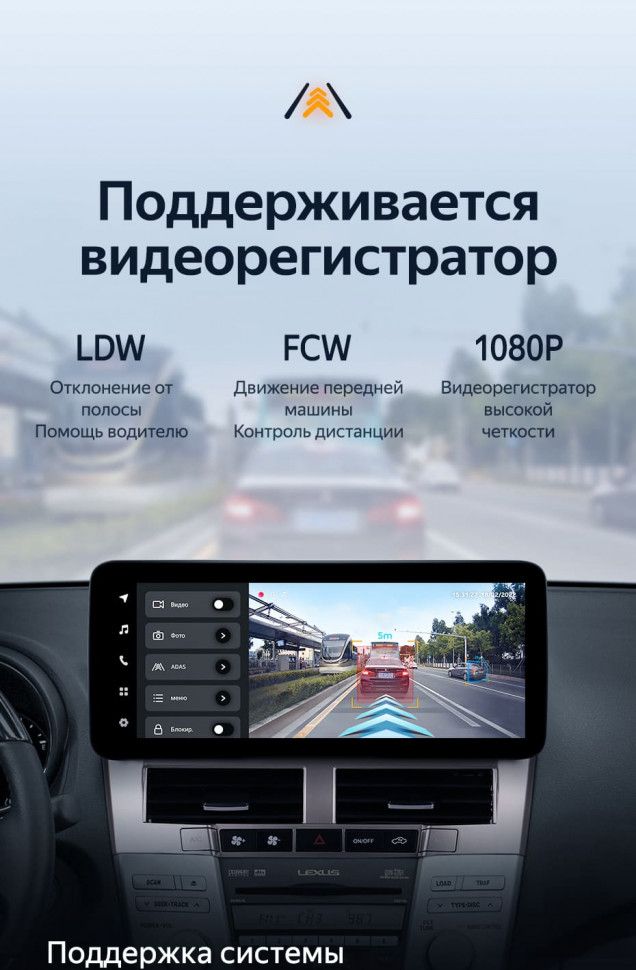 Штатная магнитола Teyes LUX ONE 4/32 Toyota Harrier XU30 (2003-2013) Тип-A