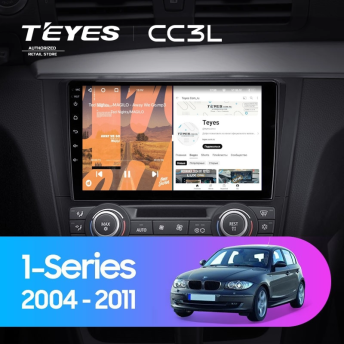 Штатная магнитола Teyes CC3L 4/64 BMW 1 серия E88 E82 E81 E87 (2004-2011) F1