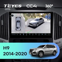 Штатная магнитола Teyes CC4 360 6/64 Haval H9 (2014-2020)
