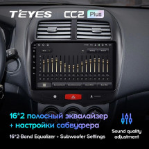 Штатная магнитола Teyes CC2 Plus 4/32 Mitsubishi ASX 1 (2010-2016) Тип-A