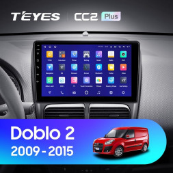Штатная магнитола Teyes CC2 Plus 6/128 Fiat Doblo 2 263 (2009-2015)