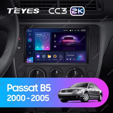 Штатная магнитола Teyes CC3 2K 360 6/128 Volkswagen Passat B5 (2000-2005)
