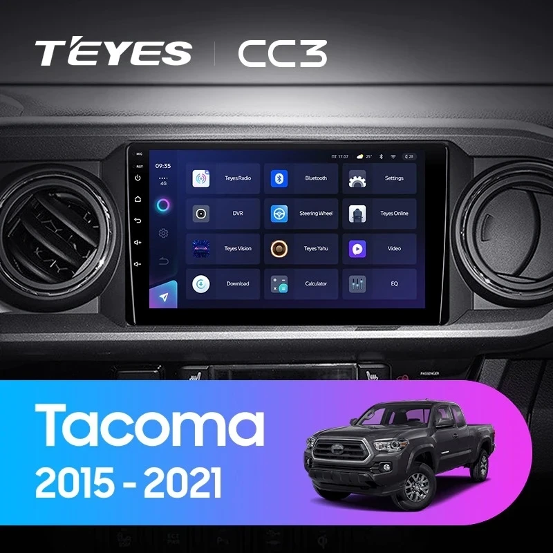 Штатная магнитола Teyes CC3 4/32 Toyota Tacoma N300 (2015-2021) F1