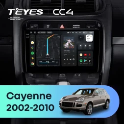 Штатная магнитола Teyes CC4 6/64 Porsche Cayenne I 1 9PA (2002-2010)