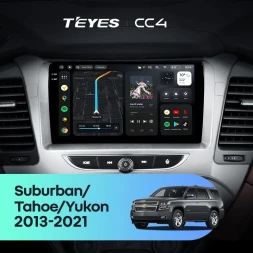 Штатная магнитола Teyes CC4 6/64 Chevrolet Suburban GMT K2YC (2014-2020)