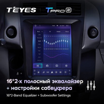 Штатная магнитола Tesla style Teyes TPRO 2 4/64 Toyota RAV4 3 XA30 2005-2013