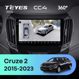 Штатная магнитола Teyes CC4 360 8/128 Chevrolet Cruze 2 (2015-2023)