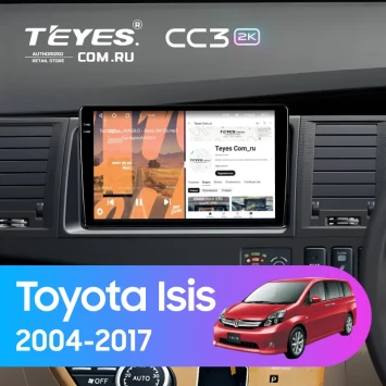Штатная магнитола Teyes CC3 2K 4/32 Toyota Isis (2004-2017)