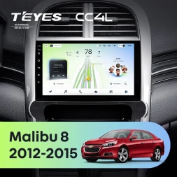Штатная магнитола Teyes CC4L 6/64 с DTS Chevrolet Malibu 8 (2012-2015)