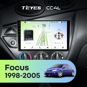 Штатная магнитола Teyes CC4L 6/64 с DTS Ford Focus 1 (1998-2005)