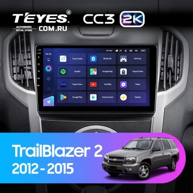 Штатная магнитола Teyes CC3 2K 4/32 Chevrolet TrailBlazer 2 (2012-2015)