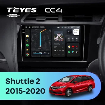 Штатная магнитола Teyes CC4 6/64 Honda Shuttle 2 (2015-2020) Правый руль