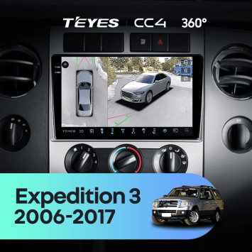 Штатная магнитола Teyes CC4 360 6/64 Ford Expedition 3 U3242 U3542 U324 U354 (2006-2017)