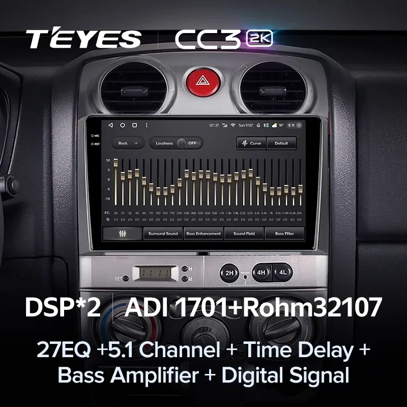 Штатная магнитола Teyes CC3 2K 4/32 Chevrolet Colorado (2006-2012)