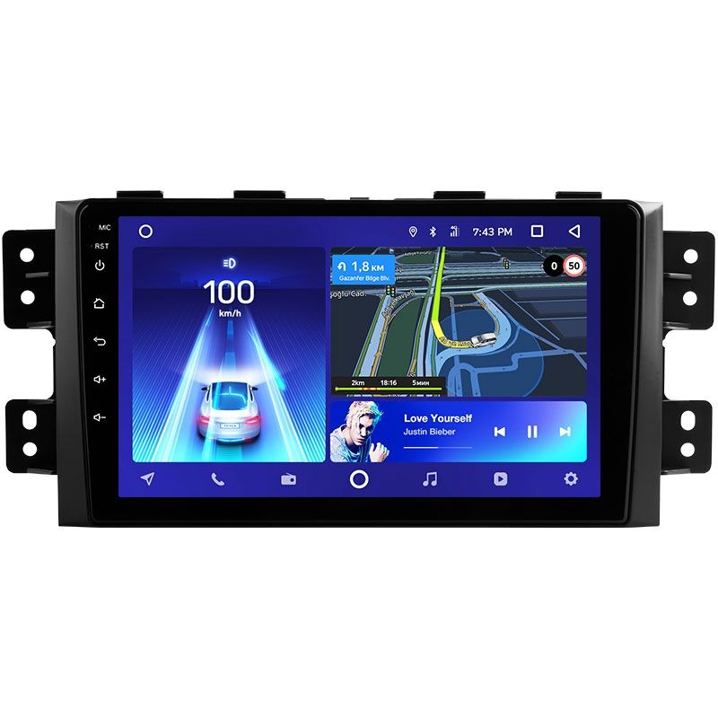 Переходная рамка Kia Mohave (2008-2016) / Borrego (2008-2011) (9&quot;)