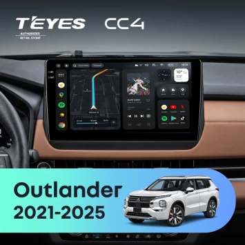 Штатная магнитола Teyes CC4 6/64 Mitsubishi Outlander GN0W (2021-2025) F2