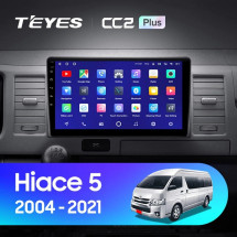 Штатная магнитола Teyes CC2L Plus 2/32 Toyota Hiace XH10 H200 (2004-2021)