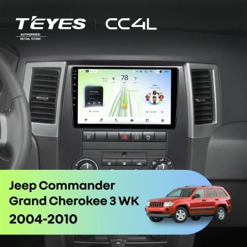 Штатная магнитола Teyes CC4L 6/64 с DTS Jeep Commander (2005-2010)