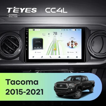 Штатная магнитола Teyes CC4L 6/64 с DTS Toyota Tacoma N300 (2015-2021) F1