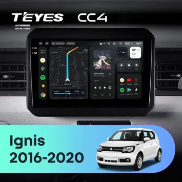 Штатная магнитола Teyes CC4 8/128 Suzuki Ignis (2016-2020)